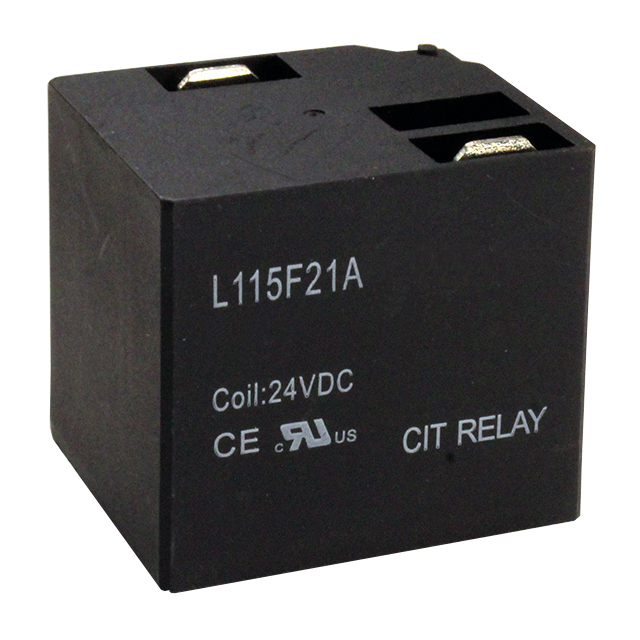 L115F21AH24VDCS1.5U CIT Relay and Switch  Power Relays Over 2 Amps